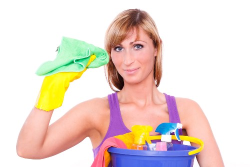 Lamorbey carpet cleaning team beginning a professional service in a home interior