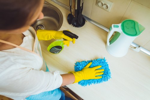 Lamorbey carpet cleaners improving a living room carpet