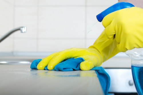 Stain removal during commercial carpet cleaning in Lamorbey